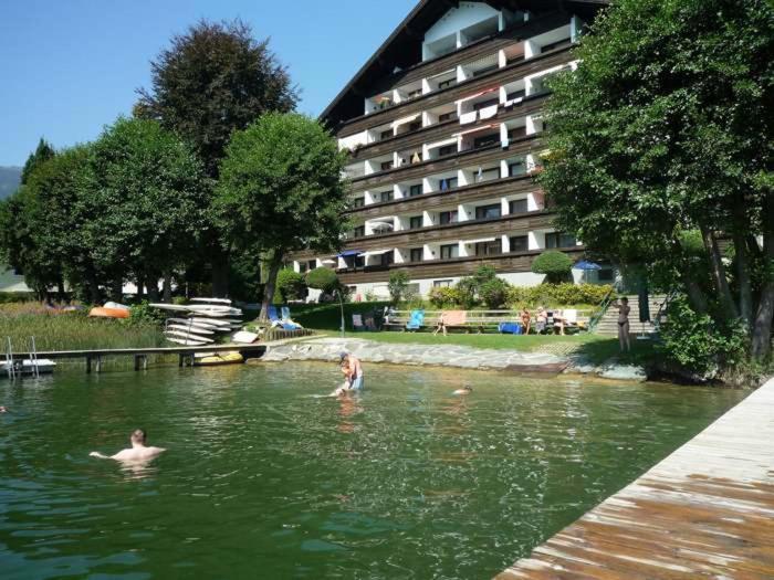 Maren Seeblick Appartement Haus Haensel&Gretel Direkt Am Ossiacher See Mit Hallenbad Skiarena Gerlitzen Stiegl المظهر الخارجي الصورة