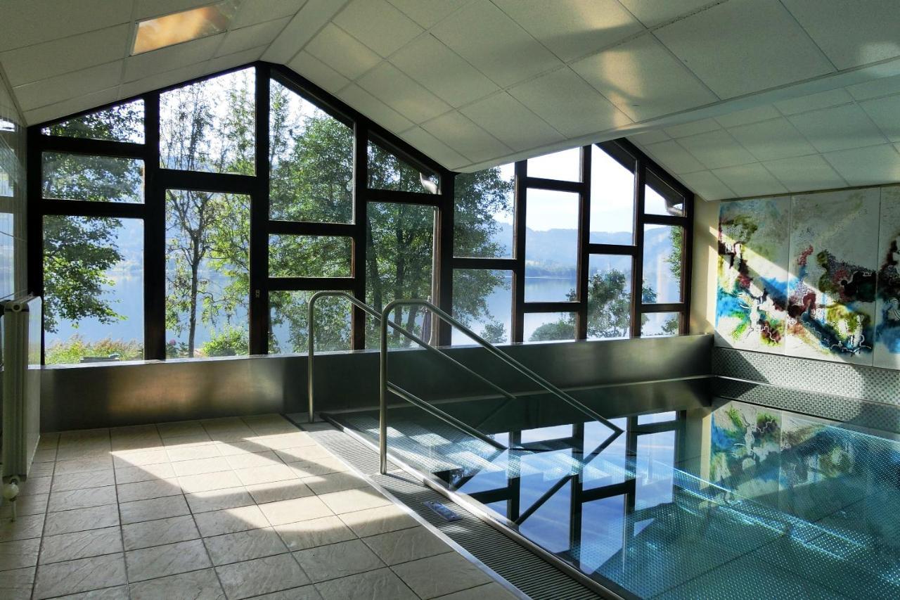 Maren Seeblick Appartement Haus Haensel&Gretel Direkt Am Ossiacher See Mit Hallenbad Stiegl المظهر الخارجي الصورة