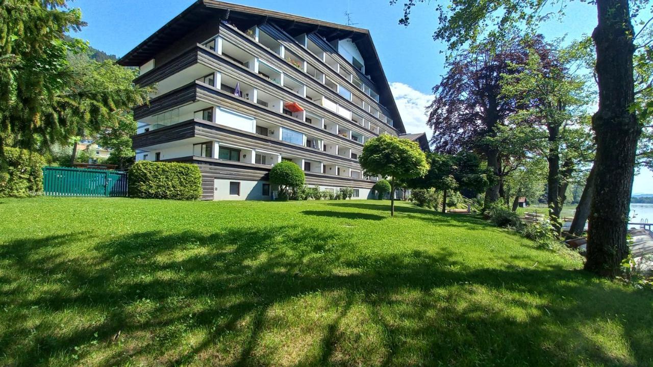 Maren Seeblick Appartement Haus Haensel&Gretel Direkt Am Ossiacher See Mit Hallenbad Stiegl المظهر الخارجي الصورة