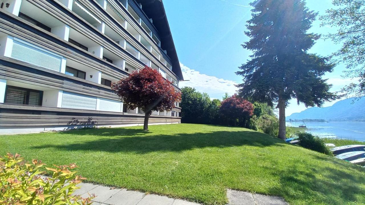 Maren Seeblick Appartement Haus Haensel&Gretel Direkt Am Ossiacher See Mit Hallenbad Stiegl المظهر الخارجي الصورة